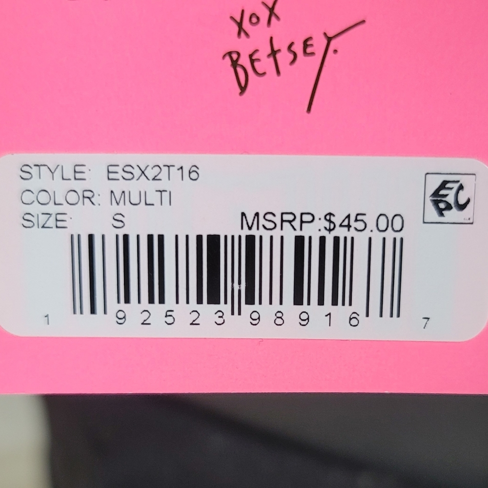 NWT Sport Bra/Yoga Top by Betsey Johnson - Picture 10 of 15
